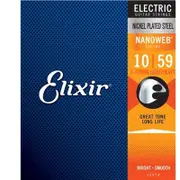Elixir #12074 Electric 7 Strings Nanoweb Steel 10-59 Light Heavy