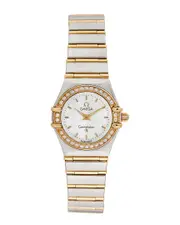 OMEGA Women's Constellation Diamond Watch, Circa 1990's (Authentic Pre-Loved)