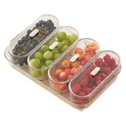 Simple Stylish Nut and Dry Fruit Container with Lid multi-purpose free-standing