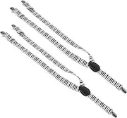 [OATIPHO] 2 Pcs Boys and Girls Suspenders y Back Style Boys Elastic Braces Piano Key Print for School Outdoor