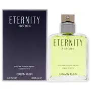 Calvin Klein Eternity by Calvin Klein for Men - 6.7 oz EDT Spray