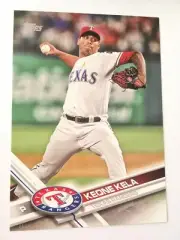 2017 Topps Jumbo 5x7 Keone Kela Rangers 22 #’d 02/49
