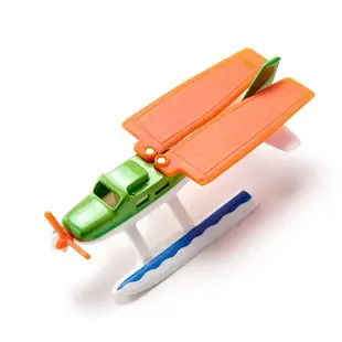 【免運 3C小苑】SU1602 德國 SIKU 水上飛機 附海面捲 小汽車 模型 飛機玩具 模型車 生日 禮物