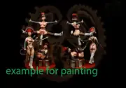TIN metal kit * And… Ale hop!* Circus for adult. PIN-UP series scale 75mm-1/24