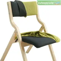 在飛比找樂天市場購物網優惠-家用折疊椅【免安裝】靠背椅 會議椅 收納椅 休閒椅 餐椅 實