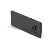 For Samsung Galaxy Note 9 Mirror View Flip Case Stand Shockproof Cover Black