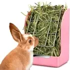 Dispenser Plastic Grass Holder Grass Container Rabbit Hay Feeder Feeding Rack