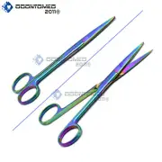 ODM Operating Scissors 5.5" Straight Multi-Color (Sh/Sh) Surgical Instruments