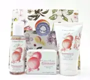 crabtree evelyn pomegranate body lotion gift set travel