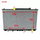 26MM Core Radiator For 1997-2002 1998 TOYOTA Camry SXV20R 2.2L 4Cyl Auto Manual