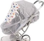 Stroller Net, Washable Protective Mesh Net, Stroller Netting Mesh, Portable Bassinet Fly Cover for Outdoor, Travel Cribs, Cradles