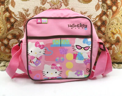 HELLO KITTY PINK SANRIO COLLECTIBLE CITY SHOULDER HANDBAG PURSE CARRYALL BAG
