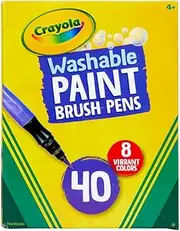 Crayola 40 Ct Brush Tip Markers
