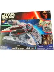 Star Wars The Force Awakens Millenium Falcon Finn Chewbacca BB-8 Nerf NIB