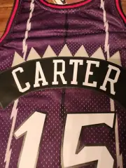 Toronto Raptors VINCE CARTER Mitchell Ness Purple SWINGMAN Men 48 XL Jersey