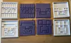 Minecraft Cookie Cutter Set Stamp Fondant Biscuit Embosser set
