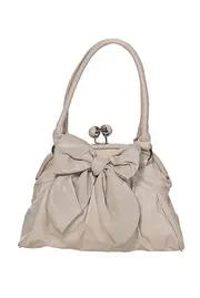 Covered Frame Pretty Bow Purse Bag--ADO-AXC-5136