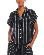 Fifteen Twenty Colette Button Up Top