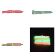 Luminous Octopuses Squids Skirts Fishing Lure Soft Baits Saltwater Fishing