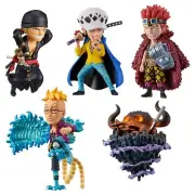 ONE PIECE World Collectable Figure Wano Country Onigashima Edition 4 Figure New