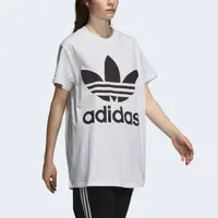 在飛比找蝦皮購物優惠-* ADIDAS ORIGINALS 白黑 大LOGO 三葉