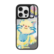 iPhone 16 Pro Mirror Ring Stand Case MagSafe Compatible SLOWCOASTER Lunzy