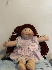 1984 Vintage Applause Cabbage Patch Kids Porcelain Doll Stephanie Anne