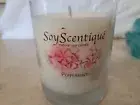 Soy Scentiquè Peppermint Natural Soy Candle - Scentsational Soaps & Candles Inc.