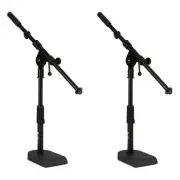 On-Stage MS7920B Bass Drum / Boom Combo Mic Stand - 2 Pack