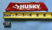 Husky Tools 11/32” Size 12pt. 1/4”dr. 1” Long Chrome Socket