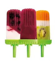 Avanti Groovy Green Ice Pop Moulds - Set Of 6