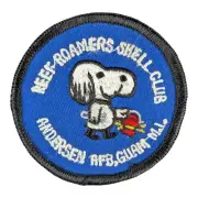 Andersen AFB - Reef Roamers Shell Club, Guam US Air Force Base Sew On Patch NEW