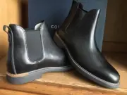 Cole Haan Go To Chelsea Boot Men Black Size 11.5 EU 44.5 C36531