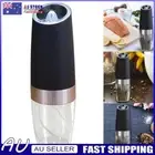 Gravity Electric Salt and Pepper Grinder for Spices Salt Pepper Herbs (Black)