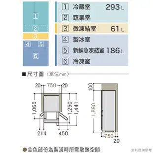 Panasonic國際家電【NR-D541PG-H1】540L無邊框霧面玻璃4門電冰箱 極緻灰(含標準安裝)