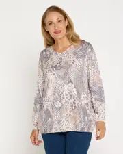 Davina Knit - Leopard Mirage