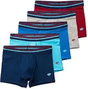 [Lucky & Me] | Jameson Performance Boy Boxer Briefs | Ultra Soft Cotton | 5 Pack