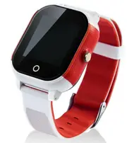 FA23 Kids Smartwatch GPS Tracker Red + White