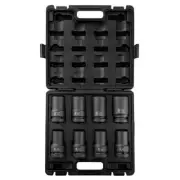 SUNEX TOOL 5681 8PC 1" SAE DP IMP SKT SET7/8x1-1/2