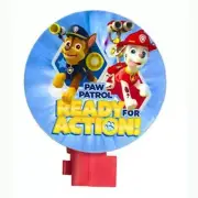 Night Light Plug-in Rotary Shade Paw Patrol Chase and Marshall Boy NEW