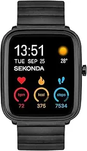 Sekonda Smart Motion+ LCD Black Watch - SK30223