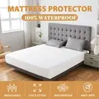 Microfibre Waterproof Mattress Protector Matress Cover Single King Queen Double