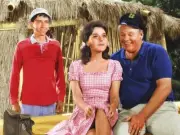 Gilligan's Island Cast Alan Hale Bob Denver 8x10 Glossy Photo