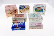 10 Vtg Bar of Soaps in Original Pkg CARESS JERGENS FIESTA YARDLEY CASHMERE