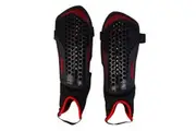 Mitre Mens 2024 Aircell Technology Shin Guards (Black/Red) - UTCS1954