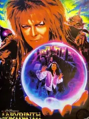 NEW LABYRINTH SINGLE SIDED MOVIE POSTER JIM HENSON DAVID BOWIE (1986) 24X36