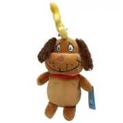 Dr Seuss Grinch That Stole Christmas Max Reindeer with Antler Plush NWT 10"