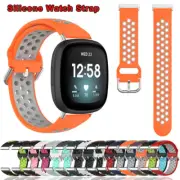 Sport Strap For Fitbit Versa 3 4 Sense 2 Silicone Band Bracelet Wristband