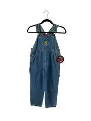 vintage youth tweety bird looney tunes denim overalls girls size 8 NOS NWT 1997