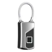 Anytek L1 Waterproof Smart Fingerprint Padlock Keyless Door Lock USB Charge Anti-theft